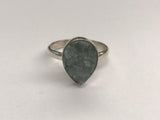 Druzy Teardrop Ring