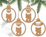 Personalized Cat Ornament