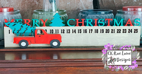 Christmas Countdown Paint Kit