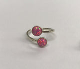 Double Opal Ring