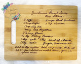 Grandma’s Recipe Cutting Board