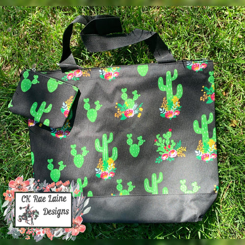 Cactus Canvas Bag