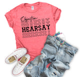 Objection! Hearsay. Tee